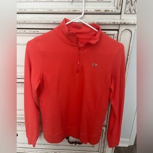 Coral Vinyard Vines Pullover